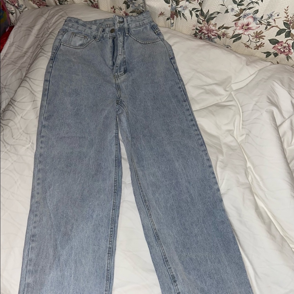 High-Rise Wide Leg jeans